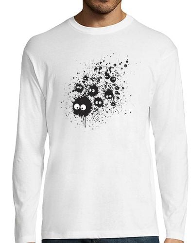 Camiseta Hombre Manga Larga Susuwatari Ink laTostadora - latostadora.com - Modalova