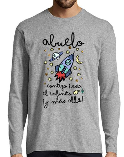 Camiseta Abuelo contigo hasta el infinito ¡y más laTostadora - latostadora.com - Modalova