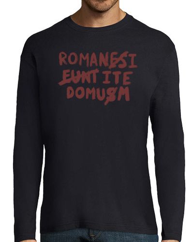 Camiseta Hombre Manga Larga Romani ite domum laTostadora - latostadora.com - Modalova