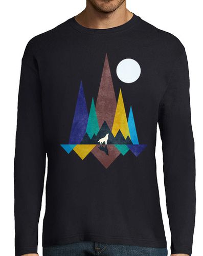 Camiseta lobo luz de luna - latostadora.com - Modalova