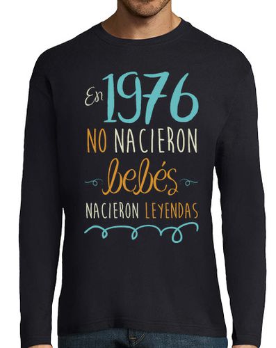 Camiseta Hombre Manga Larga 1976 laTostadora - latostadora.com - Modalova