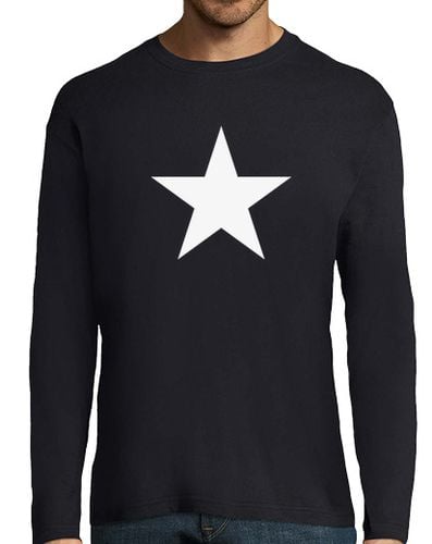 Camiseta Hombre Manga Larga Estrella blanca laTostadora - latostadora.com - Modalova