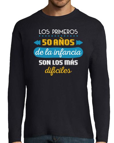 Camiseta Los Primeros 50 Años de la Infancia - latostadora.com - Modalova