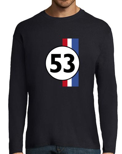 Camiseta Hombre Manga Larga Herbie 53 laTostadora - latostadora.com - Modalova