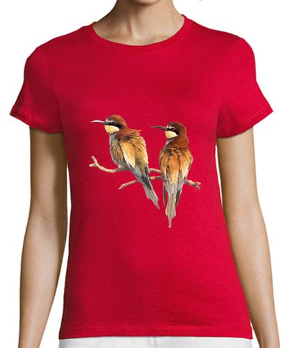 Camiseta mujer Pareja de abejarucos - latostadora.com - Modalova