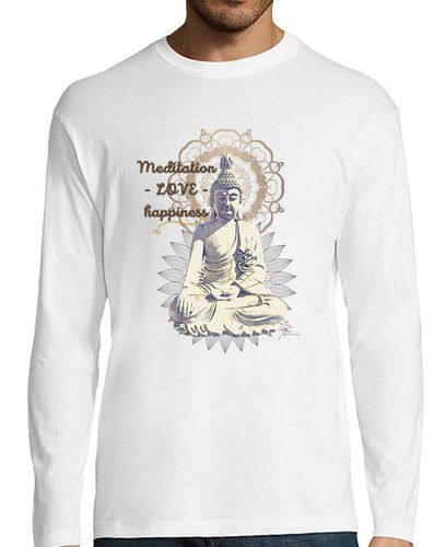 Camiseta Camiseta Hombre Buda words - latostadora.com - Modalova