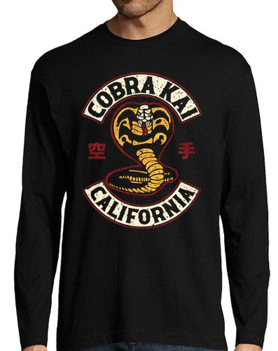 Camiseta Hombre Manga Larga Cobra Kai California laTostadora - latostadora.com - Modalova