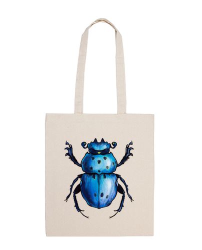 Bolsa escarabajo azul arte fresco del insecto - latostadora.com - Modalova