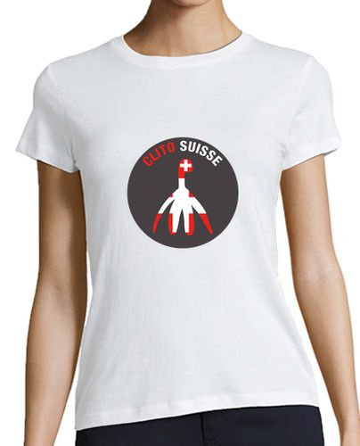 Camiseta mujer clítoris suizo - latostadora.com - Modalova