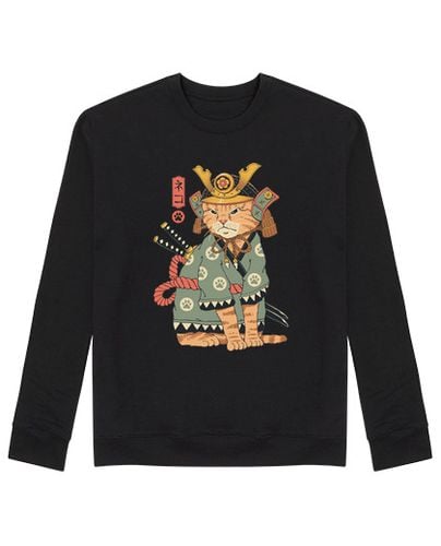 Sudadera Sin Capucha Unisex neko samurai laTostadora - latostadora.com - Modalova