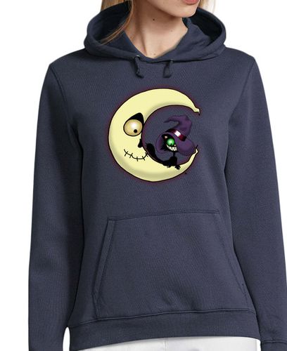 Sudadera Con Capucha Para Mujer El gato sobre la luna laTostadora - latostadora.com - Modalova