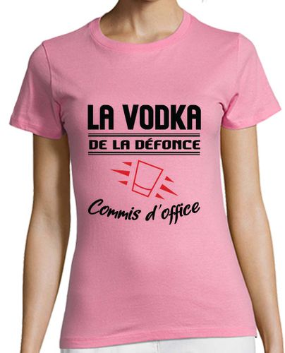 Camiseta mujer vodka aplasta el humor del empleado de - latostadora.com - Modalova