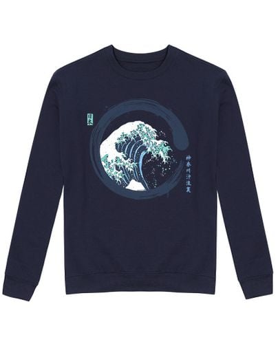 Sudadera Sin Capucha Unisex The Wave Enso Vintage laTostadora - latostadora.com - Modalova