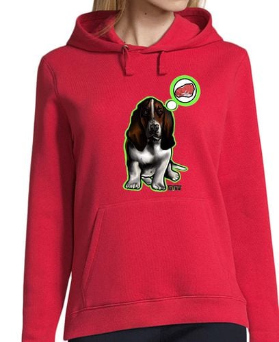 Sudadera Con Capucha Para Mujer Diseño nº 1302955basset hound laTostadora - latostadora.com - Modalova