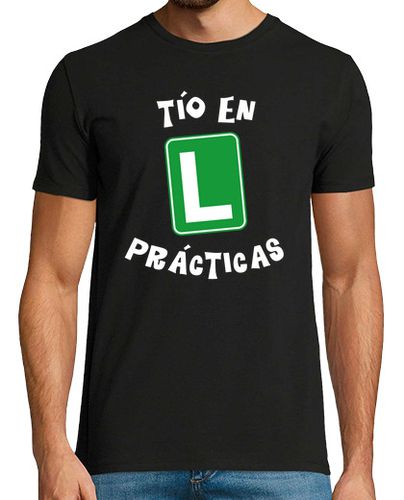 Camiseta Hombre Manga Corta Divertida camiseta Tio en Practicas. Regalo Tios y tias laTostadora - latostadora.com - Modalova