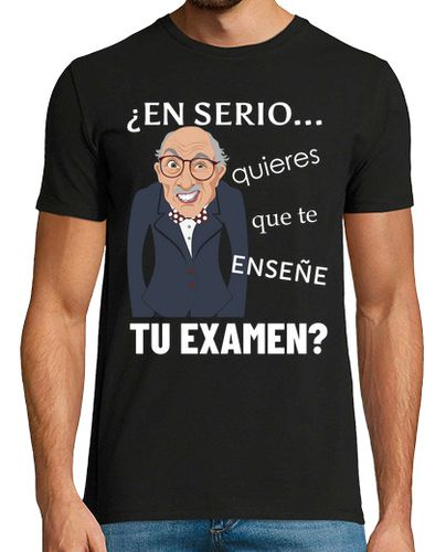 Camiseta EN SERIO QUIERES... profesor camiseta chico laTostadora - latostadora.com - Modalova