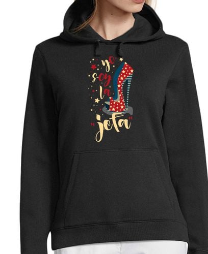 Sudadera Con Capucha Para Mujer LA JEFA Diseño nº 1295586 laTostadora - latostadora.com - Modalova