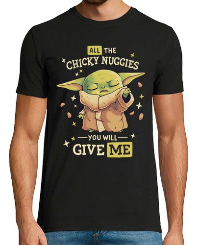 Camiseta Baby Yoda Mandalorian Chicky Nuggies laTostadora - latostadora.com - Modalova