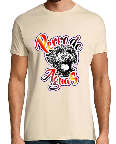 Camiseta Hombre Manga Corta Perro de aguas laTostadora - latostadora.com - Modalova