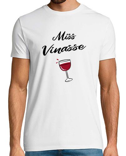 Camiseta miss vinaza - aperitivo de vino - latostadora.com - Modalova
