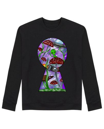 Sudadera Sin Capucha Unisex Sudadera galaxia unisex laTostadora - latostadora.com - Modalova