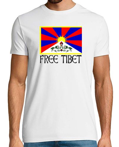 Camiseta FREE TIBET NEGRO laTostadora - latostadora.com - Modalova