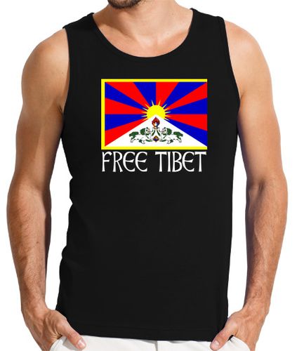 Camiseta FREE TIBET BLANCO - latostadora.com - Modalova