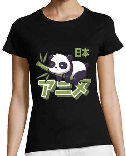 Camiseta Mujer Manga Corta panda de la siesta laTostadora - latostadora.com - Modalova