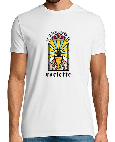 Camiseta y dios creó la raclette - latostadora.com - Modalova