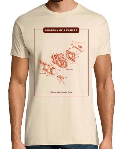 Camiseta Hombre Manga Corta Anatomía de una camara laTostadora - latostadora.com - Modalova