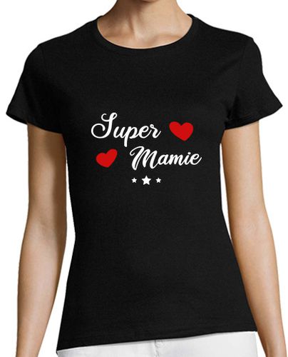 Camiseta Mujer Manga Corta super abuela abuela idea de regalo laTostadora - latostadora.com - Modalova