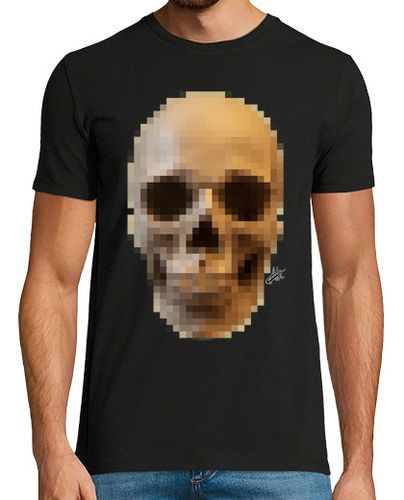 Camiseta Pixel Skull - latostadora.com - Modalova