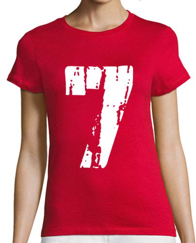 Camiseta Mujer Manga Corta Retro 7 laTostadora - latostadora.com - Modalova