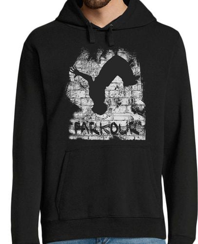 Sudadera Con Capucha Para Hombre Hombre, sudadera con capucha, negro, parkour laTostadora - latostadora.com - Modalova