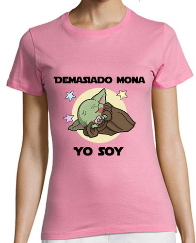 Camiseta mujer Bebe Yoda mona - latostadora.com - Modalova