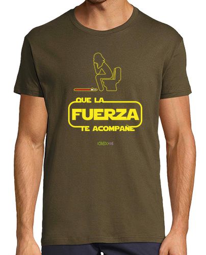 Camiseta Camiseta manga corta hombre - Que la fuerza te acompañe Star Wars laTostadora - latostadora.com - Modalova