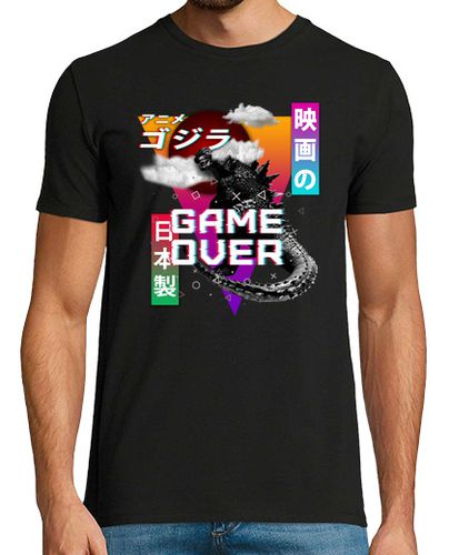 Camiseta Godzilla Game Over - latostadora.com - Modalova