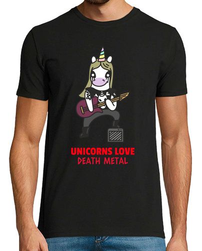 Camiseta Unicornios aman death metal - latostadora.com - Modalova