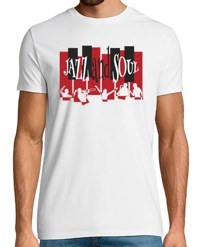 Camiseta JAZZ Y SOUL Diseño nº 1321070 - latostadora.com - Modalova