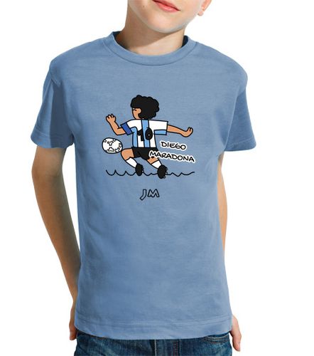 Camiseta niños Diego Armando Maradona 10 Argentina - latostadora.com - Modalova