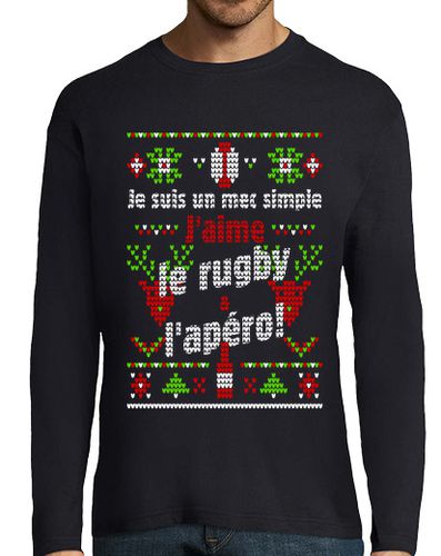 Camiseta Hombre Manga Larga rugby y aperitivo laTostadora - latostadora.com - Modalova