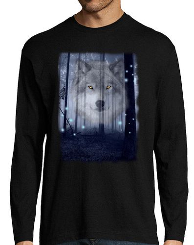 Camiseta Hombre Manga Larga El lobo feroz laTostadora - latostadora.com - Modalova