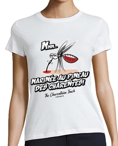 Camiseta mujer loustic el mosquito - pineau des charen - latostadora.com - Modalova