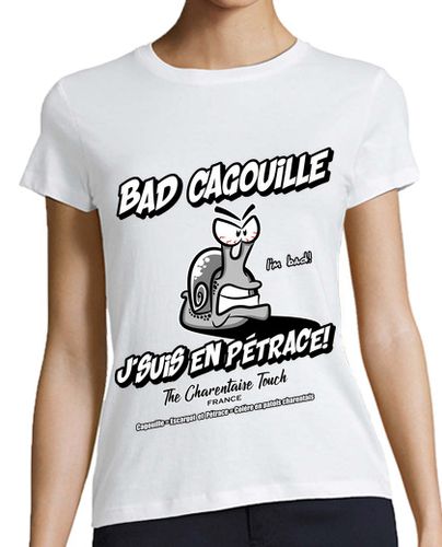 Camiseta mujer bad cagouille en pétrace - latostadora.com - Modalova