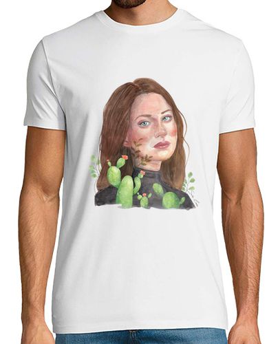 Camiseta Mujer Cactus - latostadora.com - Modalova