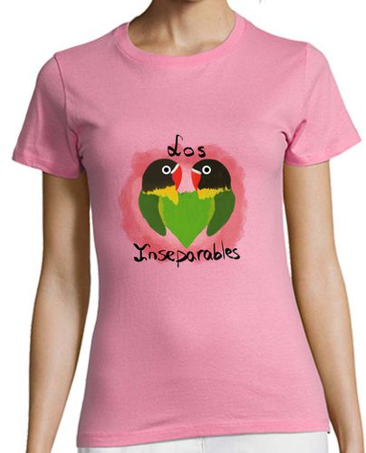 Camiseta mujer Los inseparables - Agapornis - latostadora.com - Modalova