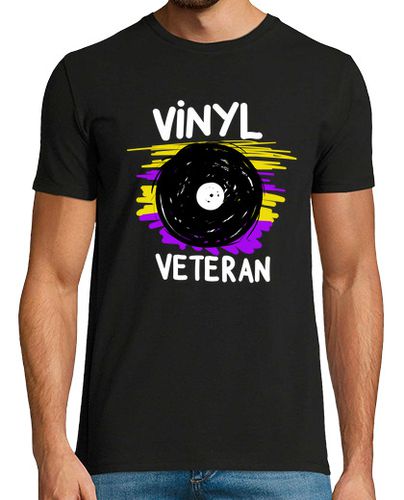 Camiseta Gift for Vinyl Lovers, Vinyl Records Gift, Vinyl Veteran - latostadora.com - Modalova