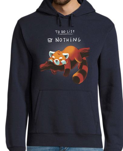 Sudadera Con Capucha Para Hombre Cute red panda lazy animal laTostadora - latostadora.com - Modalova