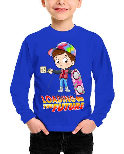 Camiseta Niño Manga Larga Loading the future laTostadora - latostadora.com - Modalova