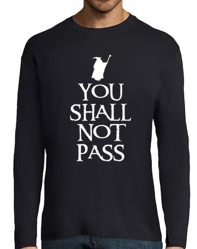 Camiseta Hombre Manga Larga You shall not pass laTostadora - latostadora.com - Modalova